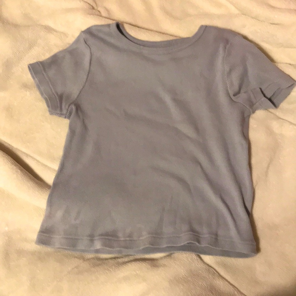 Brandy Melville Light Blue Ashlyn Top